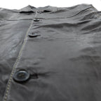 MARC NEW YORK レザー ステッチ カーコート カバーオール 2XL ブラウン