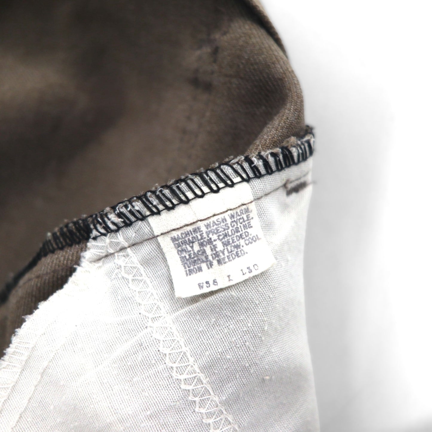 Levi's 80年代 USA製 スタプレ STA-PREST ブーツカット フレア スラックス パンツ L ブラウン 10517 9125 センタープレス 42TALON 黒タグ