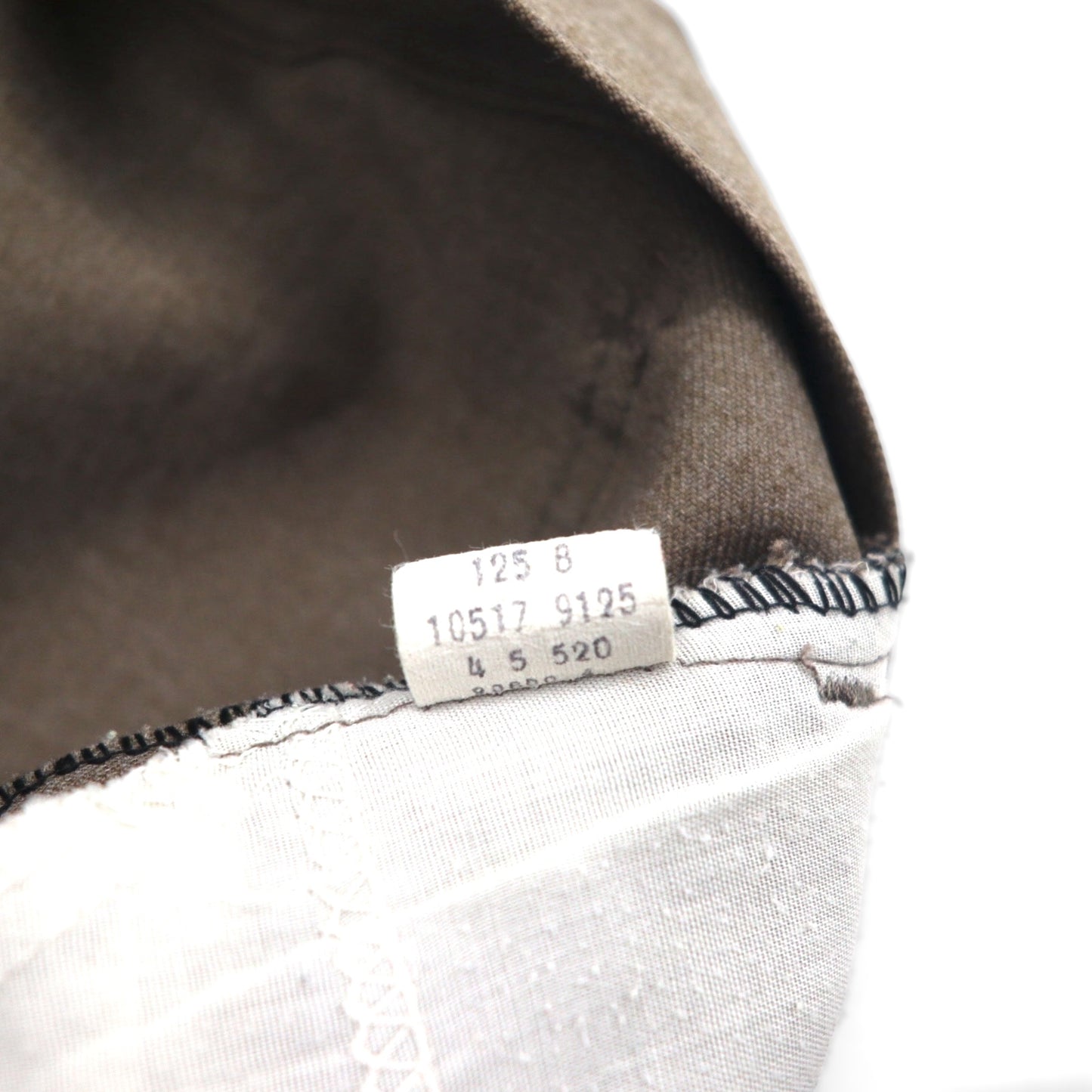 Levi's 80年代 USA製 スタプレ STA-PREST ブーツカット フレア スラックス パンツ L ブラウン 10517 9125 センタープレス 42TALON 黒タグ