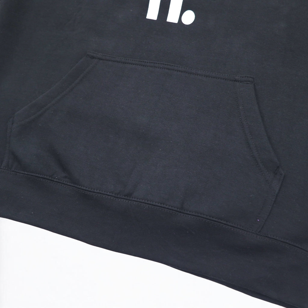 NIKE Pullover Hoodie M Black JUST DO IT HOODIE 928717-451 Made in Pakistan