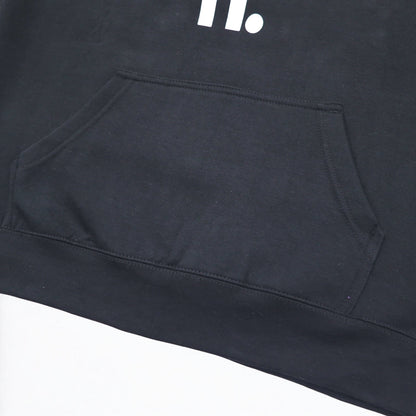 NIKE Pullover Hoodie M Black JUST DO IT HOODIE 928717-451 Made in Pakistan