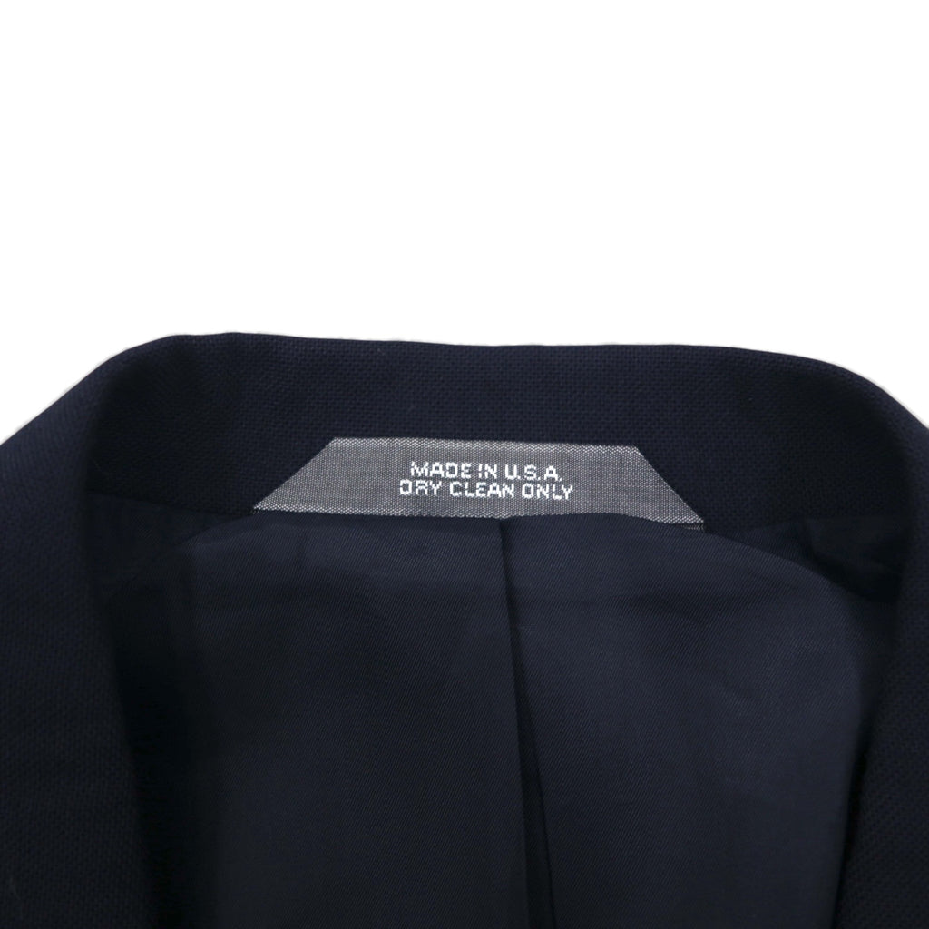 80s USA Vintage Ivy Blazer HAGGER 2B ブレザー テーラードジャケット XL 金ボタン 紺ブレ 80年代 USA製