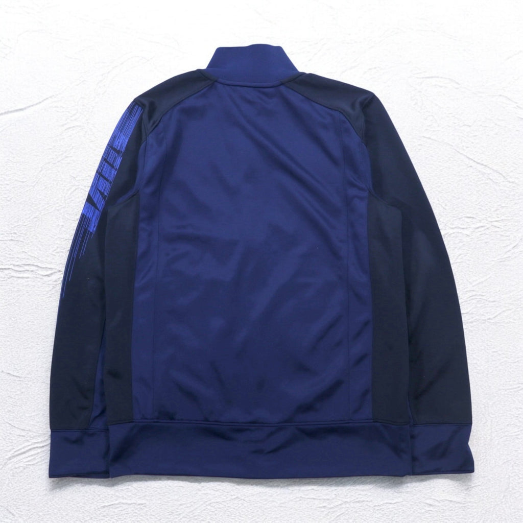 NIKE Track Jacket Jersey S Navy Swoosh DRI-FIT 638985-410