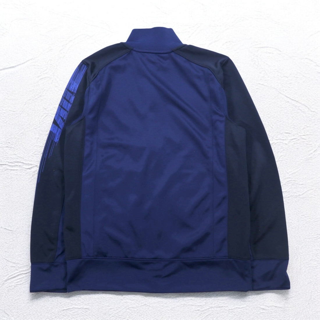 NIKE Track Jacket Jersey S Navy Swoosh DRI-FIT 638985-410