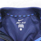 NIKE Track Jacket Jersey S Navy Swoosh DRI-FIT 638985-410