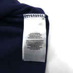 POLO RALPH LAUREN ビッグポニー刺繍 THE SKINNY POLO ポロシャツ L ネイビー コットン 鹿の子 USA 星条旗