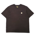 日本然リトテ-古着オンライン-carhartt ポケット Tシャツ ポケT XL ブラウン コットン ORIGINAL FIT-carhartt Pocket T-Shirt Pocket T XL Brown Cotton ORIGINAL FIT