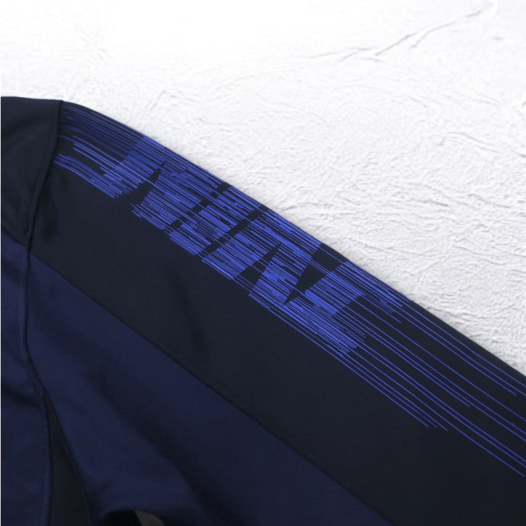 NIKE Track Jacket Jersey S Navy Swoosh DRI-FIT 638985-410