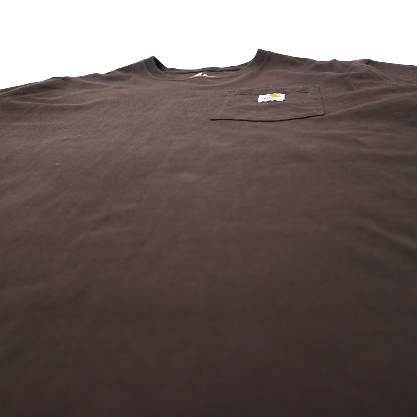 carhartt ポケット Tシャツ ポケT XL ブラウン コットン ORIGINAL FIT