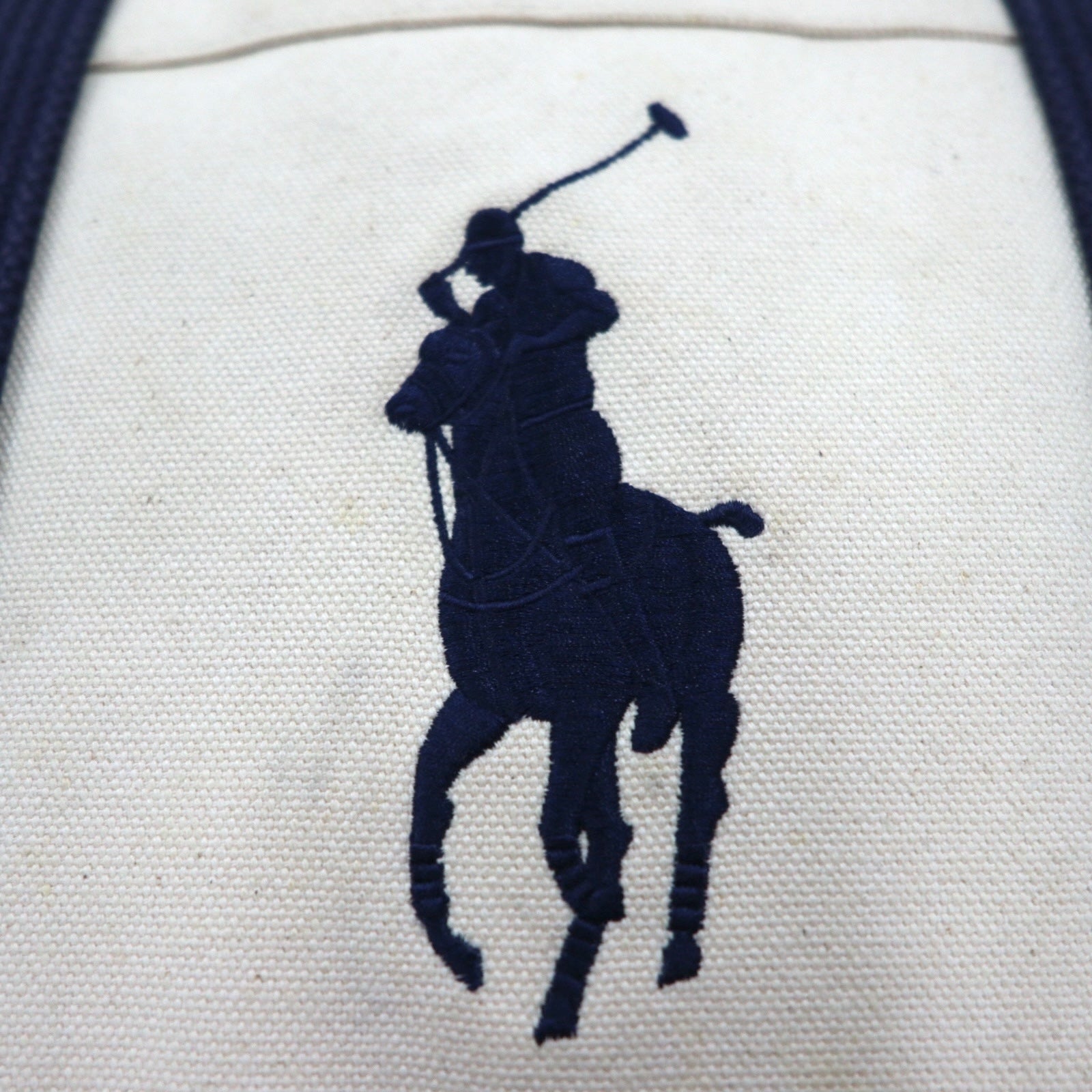 POLO RALPH LAUREN ビッグポニー刺繍 キャンバス トートバッグ POLO RALPH LAUREN（ポロ・ラルフローレン） ビッグポニー刺繍