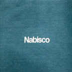JERZEES 90s USA made sweatshirt L green cotton fleece lining Nabisco US company one point