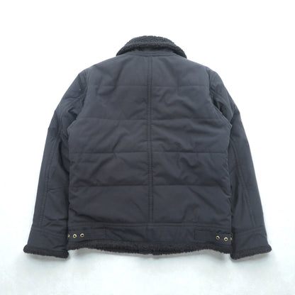 AVIREX B-3 中綿 フライトジャケット L ブラック チンストラップ 襟 ボア 6152232