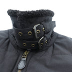 AVIREX B-3 中綿 フライトジャケット L ブラック チンストラップ 襟 ボア 6152232