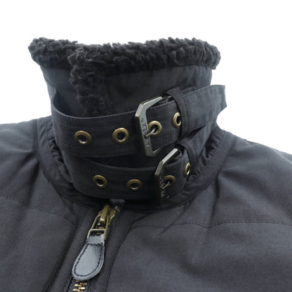 AVIREX B-3 中綿 フライトジャケット L ブラック チンストラップ 襟 ボア 6152232