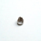 Vintage Native American Style Sterling Silver Turquoise Ring Split Shank Southwestern