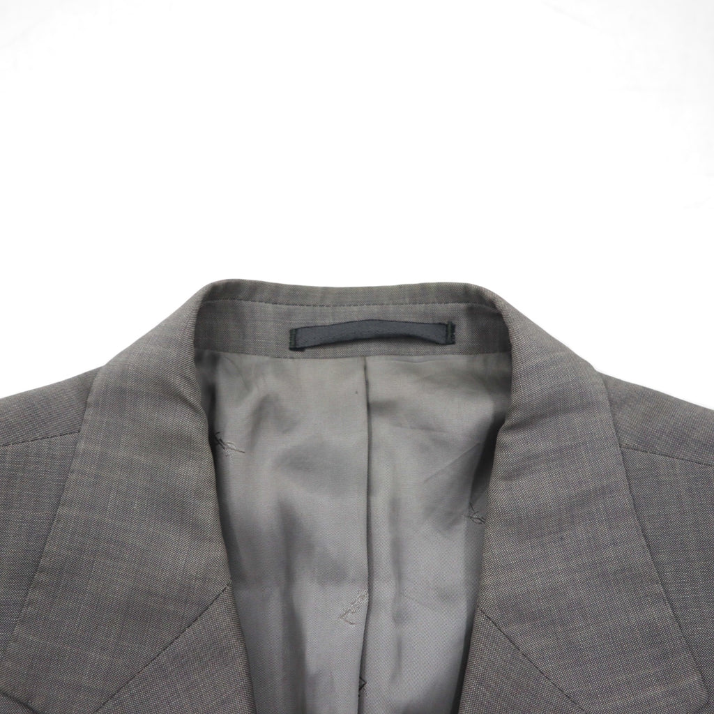 YVES SAINT LAURENT 90年代 テーラードジャケット 3B ブレザー XL ウール pour homme 子羊毛 モヘア混 Mario Zegna