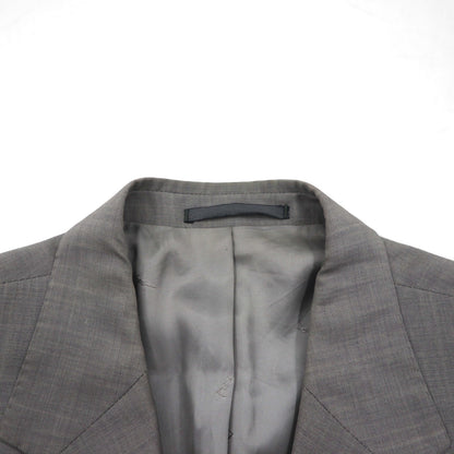 YVES SAINT LAURENT 90s tailored jacket, size 3B, XL, wool pour homme, lambskin, mohair blend, Mario Zegna