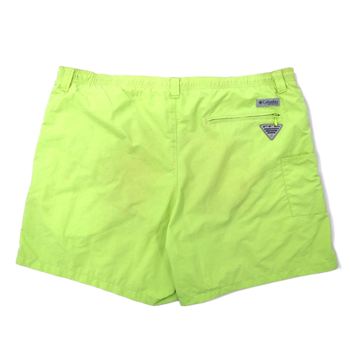 Columbia PFG バックキャスト III ウォーターショーツ ハーフパンツ L グリーン ナイロン OMNI-SHADE 速乾 耐水 水陸両用 Backcast III Water Short FM4009