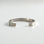Nora Tahe Bill Navajo Sterling Silver Stamped Cuff Bracelet Native American NORA Hallmark