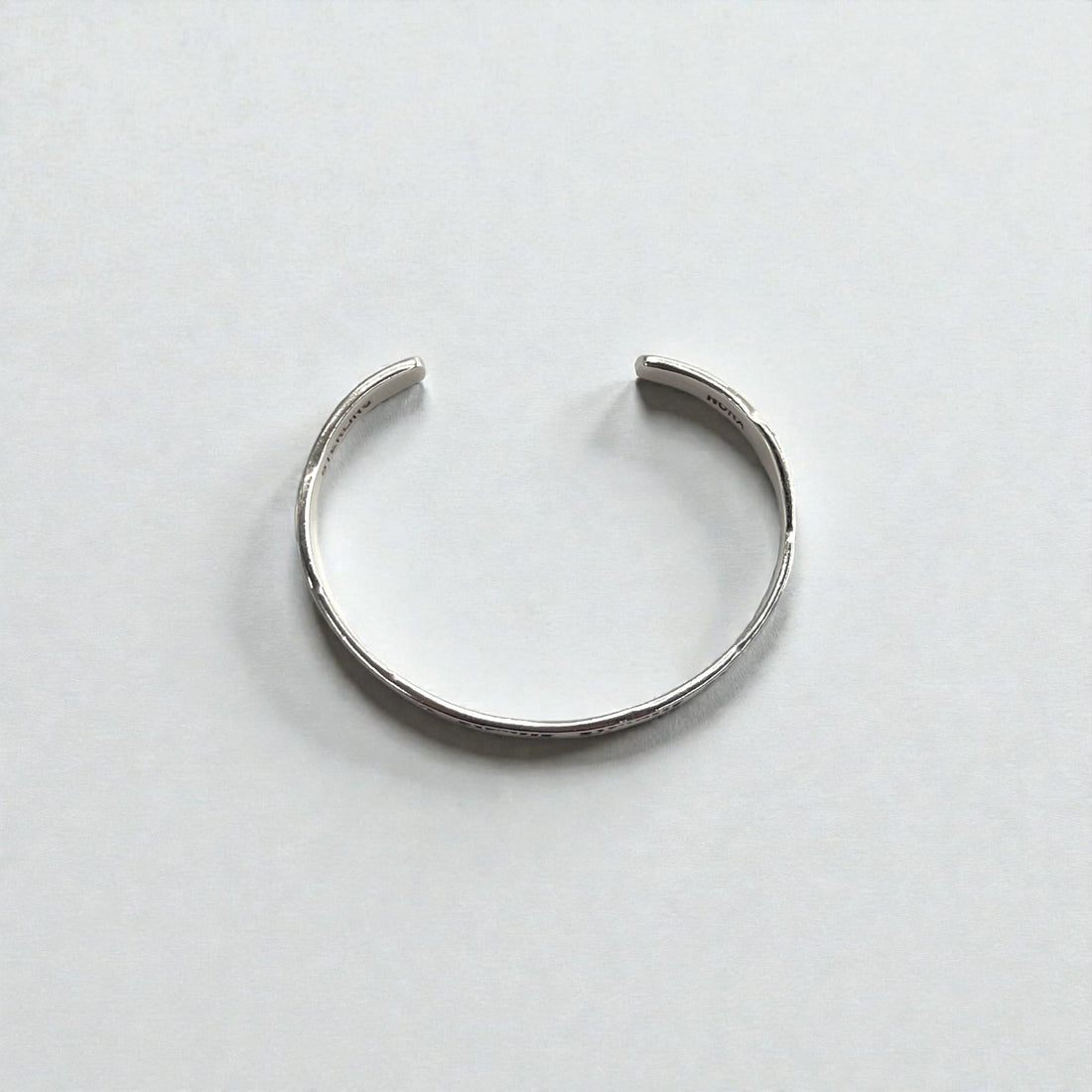 Nora Tahe Bill Navajo Sterling Silver Stamped Cuff Bracelet Native American NORA Hallmark