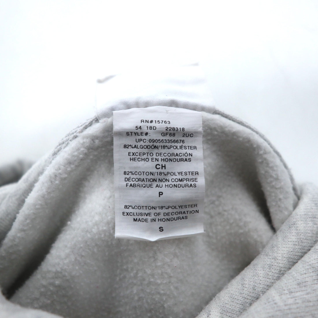 Champion リバースウィーブ REVERSE WEAVE プルオーバー パーカー L グレー 青単タグ 復刻 ホンジュラス製
