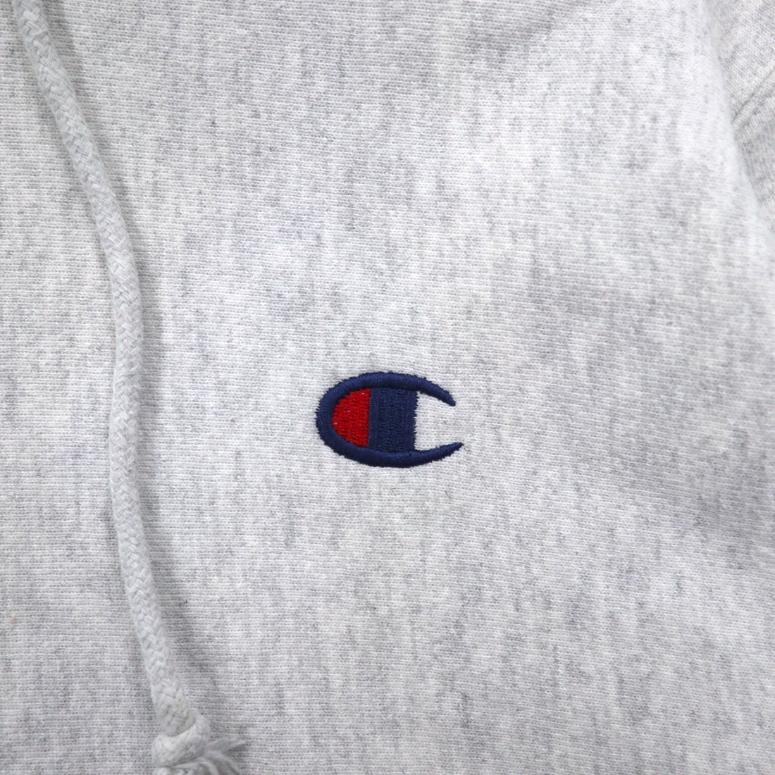 Champion リバースウィーブ REVERSE WEAVE プルオーバー パーカー L グレー 青単タグ 復刻 ホンジュラス製
