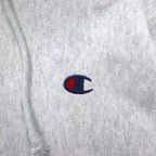 Champion リバースウィーブ REVERSE WEAVE プルオーバー パーカー L グレー 青単タグ 復刻 ホンジュラス製