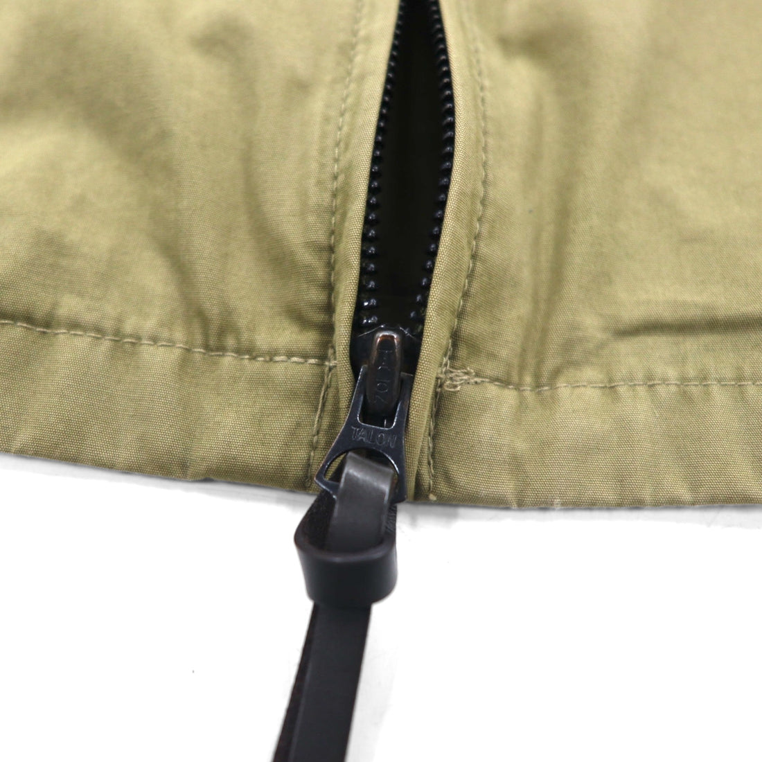 POLO RALPH LAUREN スウィングトップ ハリントンジャケット M カーキ コットン TALONジップ スモールポニー刺繍