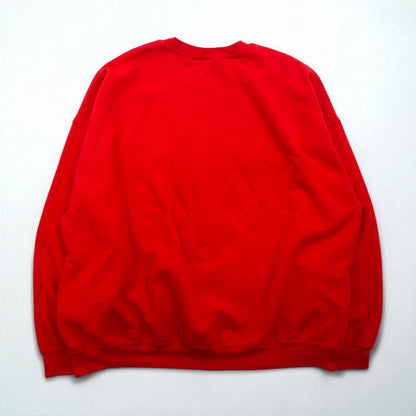 Vintage Collage Sweatshirt GILDAN カレッジプリント スウェット トレーナー XL レッド NEBRASKA