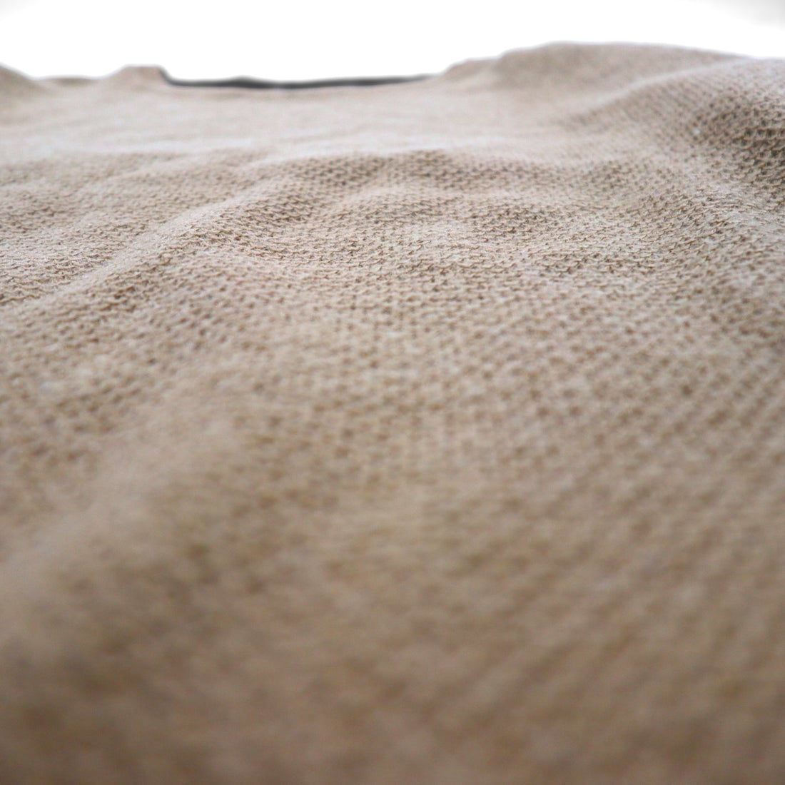 my beautiful landlet ニット セーター M ベージュ Barufy Wool Jersey WM04-CS162041 日本製