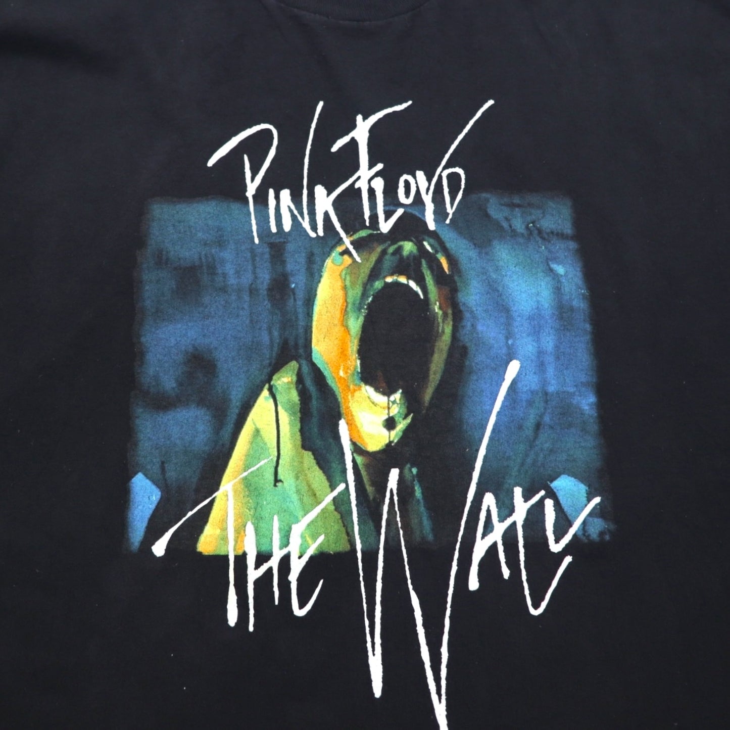 PINK FLOYD Pink Floyd Official Rock Band T-Shirt Band Tee 3X Black THE WALL Made in Mexico