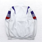Mr DEPORTE (asics) 90s Track Jacket Jersey XL White Polyester Unused