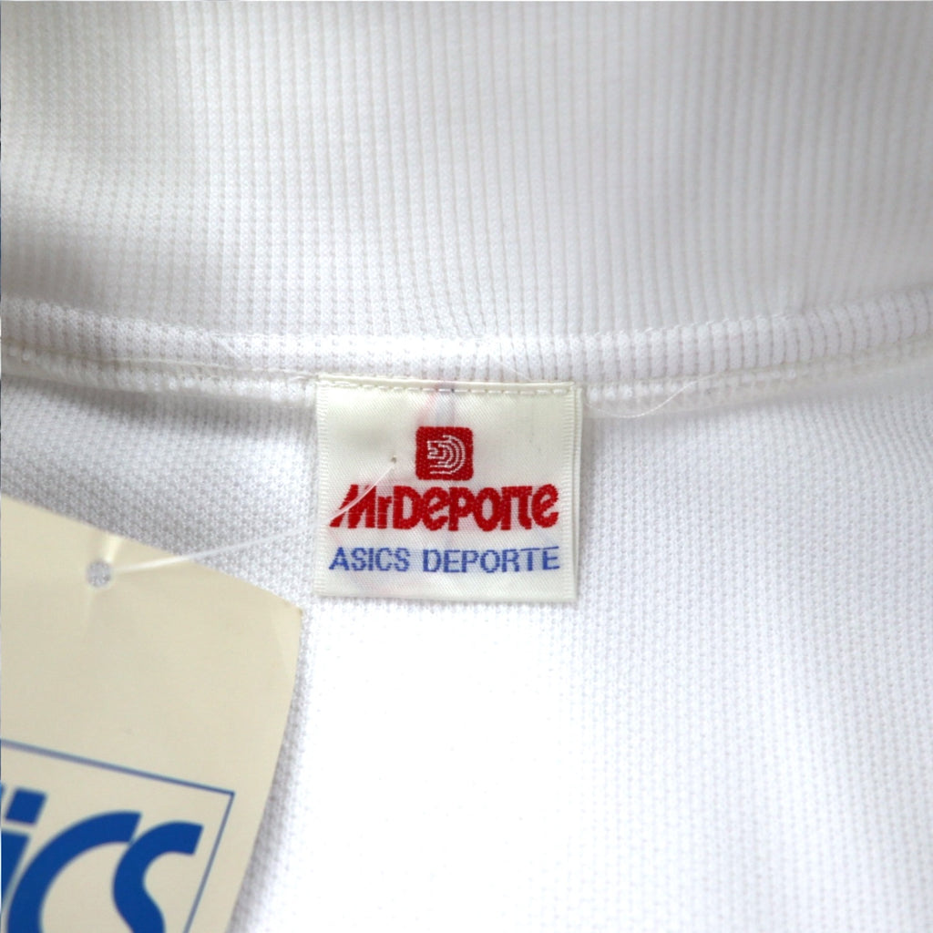 Mr DEPORTE (asics) 90s Track Jacket Jersey XL White Polyester Unused