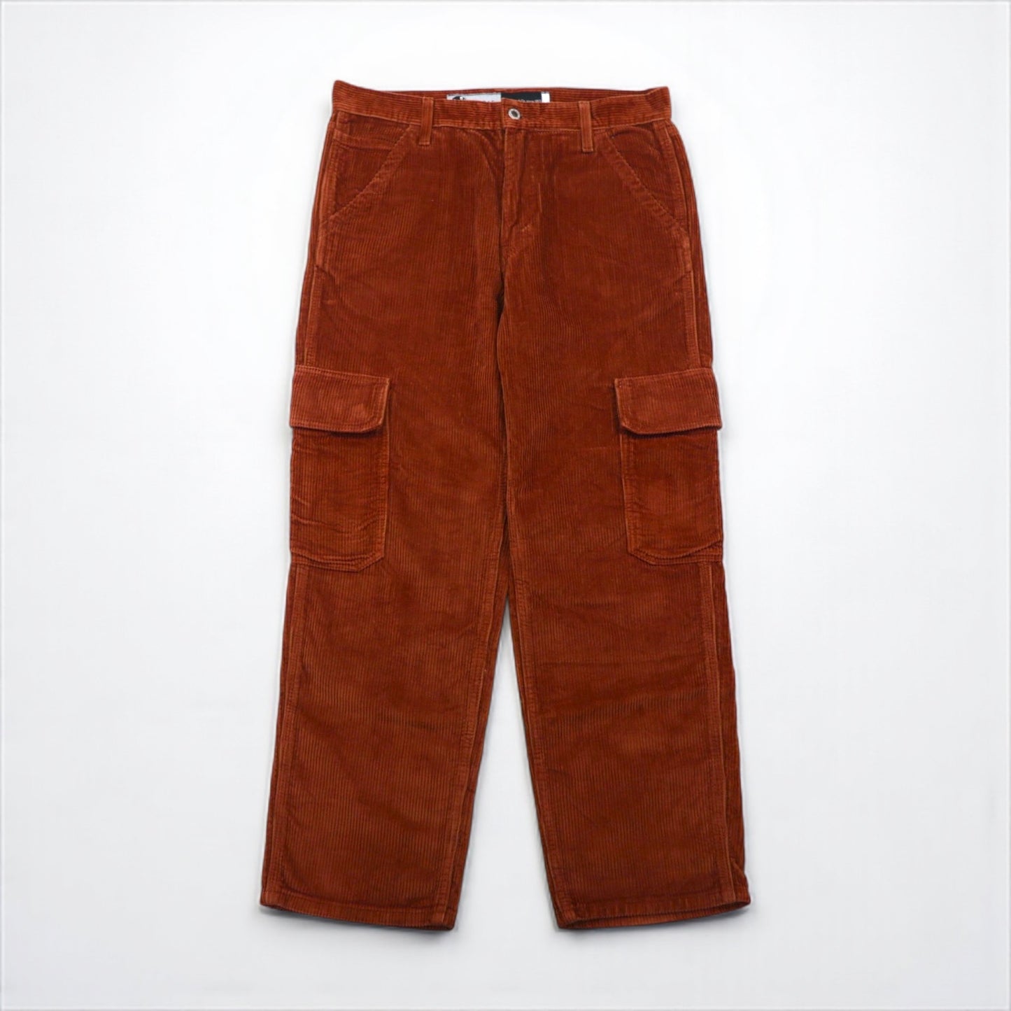 Levi's Silver Tab Loose Fit Corduroy Cargo Pants, Size M, Brown, Wide Fit, A5666-0002