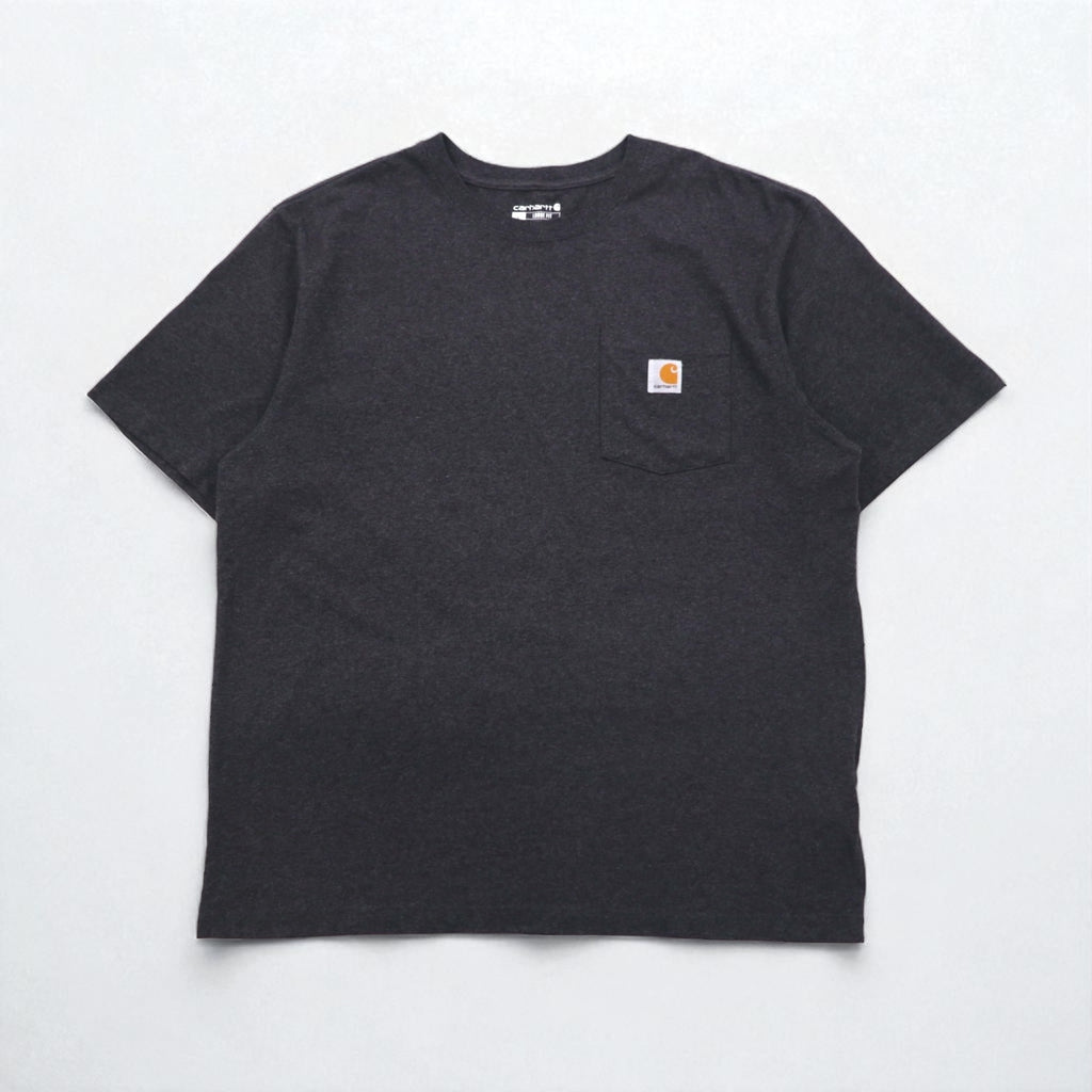 carhartt ルーズフィット LOOSE FIT ポケット Tシャツ L グレー コットン K87