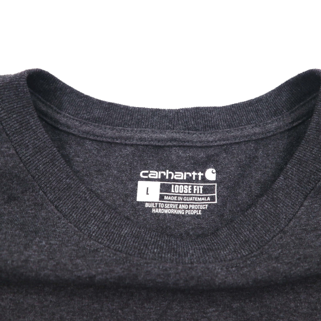 carhartt ルーズフィット LOOSE FIT ポケット Tシャツ L グレー コットン K87