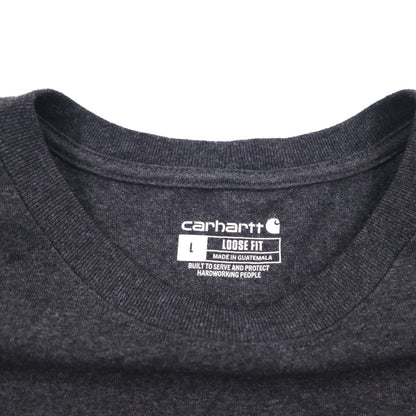 carhartt Loose Fit Pocket T-Shirt L Grey Cotton K87