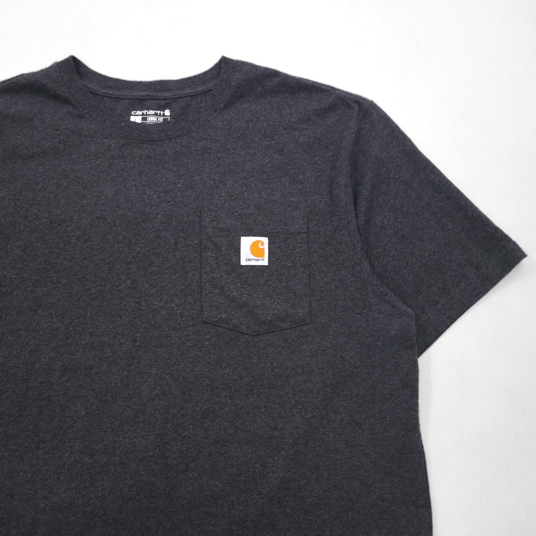 carhartt ルーズフィット LOOSE FIT ポケット Tシャツ L グレー コットン K87