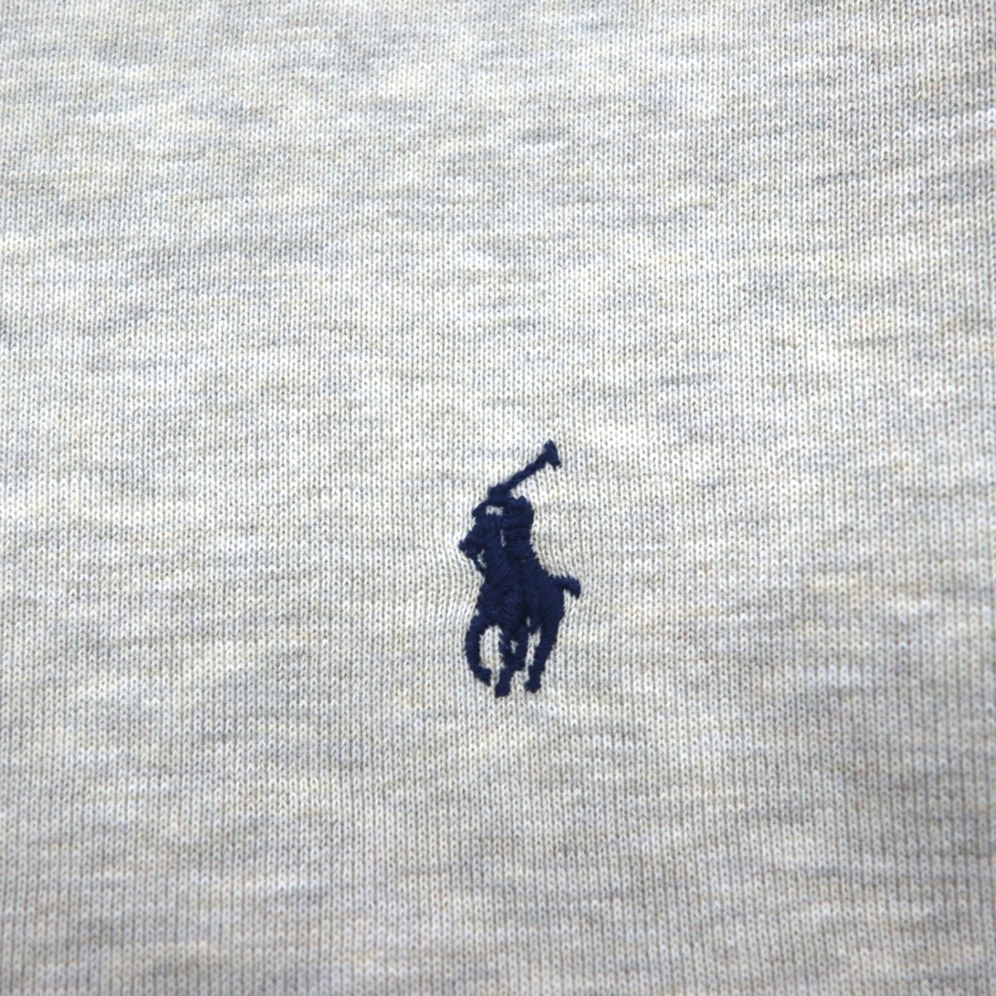 Polo Ralph Lauren 90年代 日本製 スウェット トレーナー L グレー コットン ダメージ加工