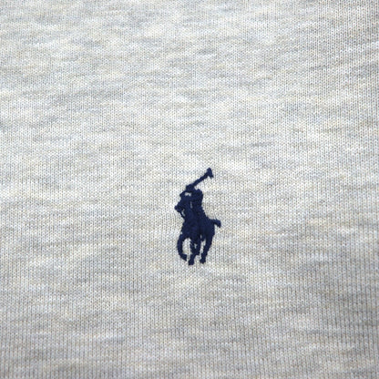 Polo Ralph Lauren 90年代 日本製 スウェット トレーナー L グレー コットン ダメージ加工