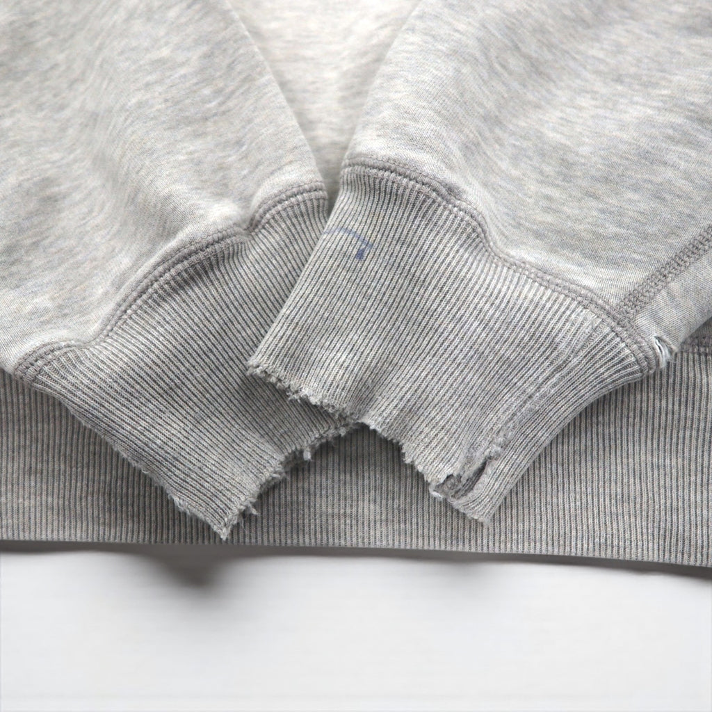 Polo Ralph Lauren 90s Made in Japan Sweatshirt, Gray, Size L, Cotton, Distressed Finish