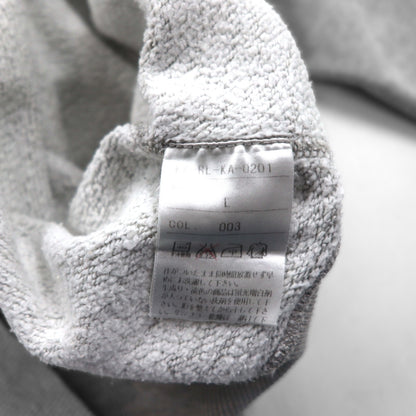Polo Ralph Lauren 90年代 日本製 スウェット トレーナー L グレー コットン ダメージ加工