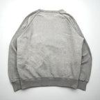 Polo Ralph Lauren 90s Made in Japan Sweatshirt, Gray, Size L, Cotton, Distressed Finish