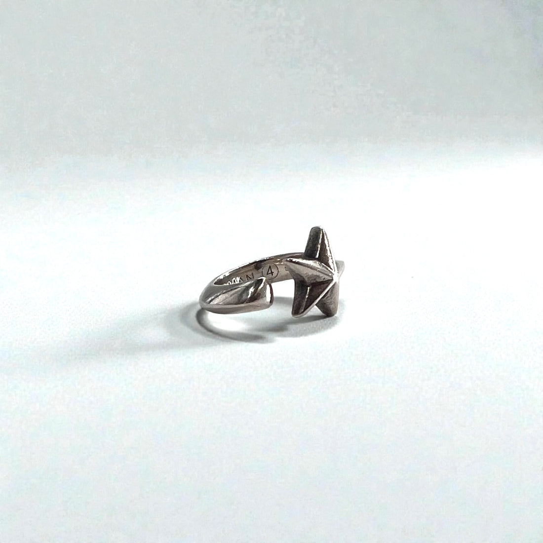 FANTASTIC MAN Silver Star Ring Size JP size 9 US size #5