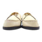 GHBASS Deck Shoes 28.5cm Beige Leather 1034