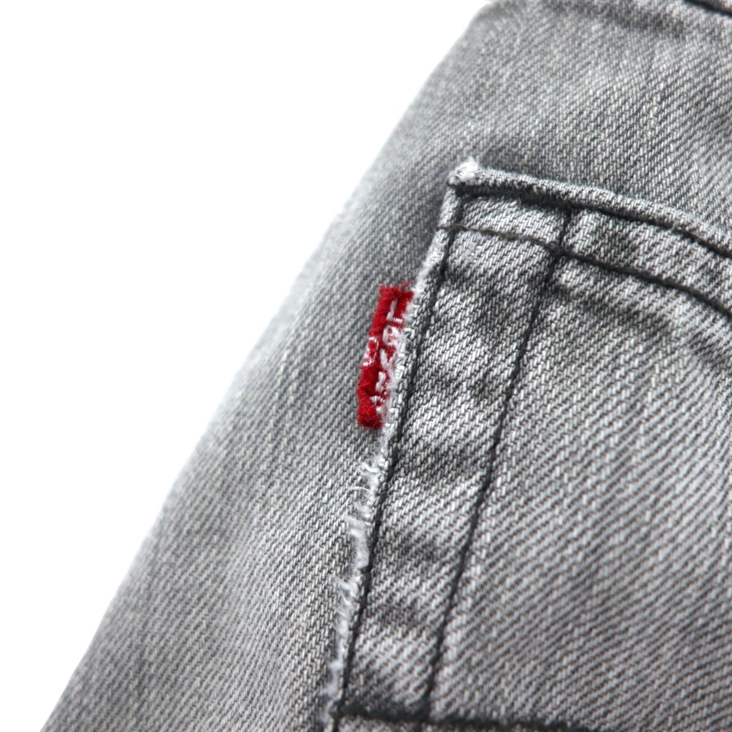 Levi's 501 デニムパンツ 33 グレー コットン ボタンフライ 501-1145 ハイチ製