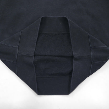 NIKE Crew Fleece Sweatshirt, Size Small, Black Cotton, JDI BSTR BV5090-010