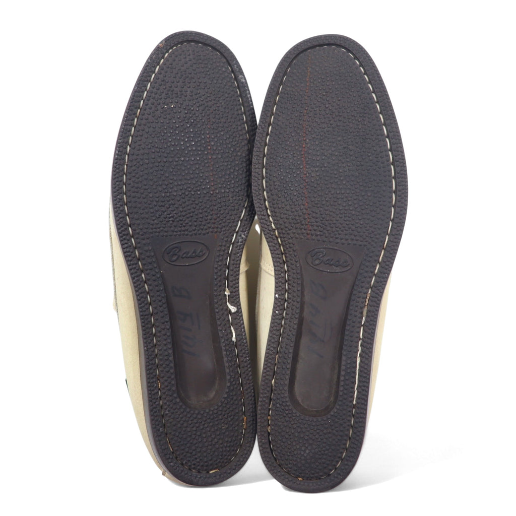 GHBASS Deck Shoes 28.5cm Beige Leather 1034