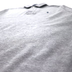 Polo by Ralph Lauren Long Sleeve Polo Shirt M Gray Cotton Pique Small Pony Embroidery