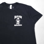 DEATH ROW RECORDS イギリス製 ヒップホップ レーベル Tシャツ L ブラック 両面プリント
